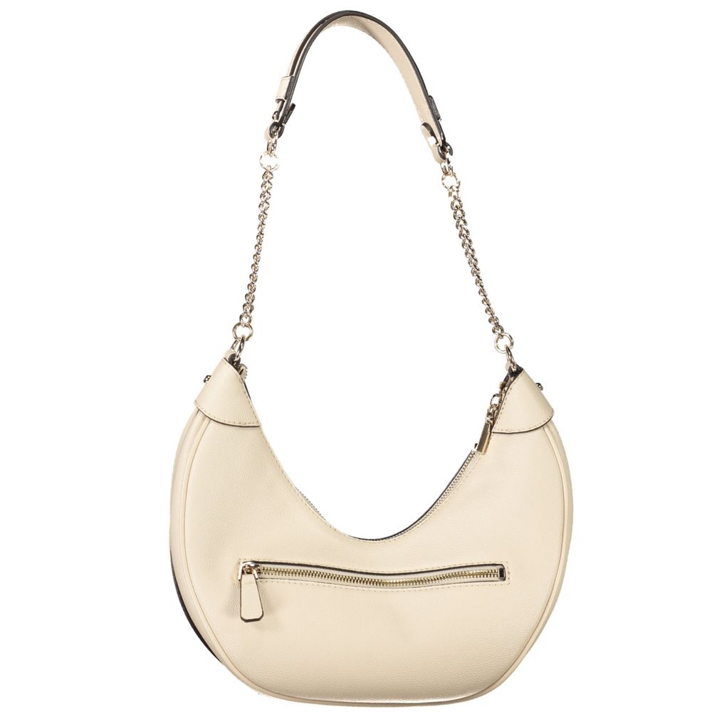 Guess Jeans Beige Polyurethane Women Handbag Guess Jeans Xosier