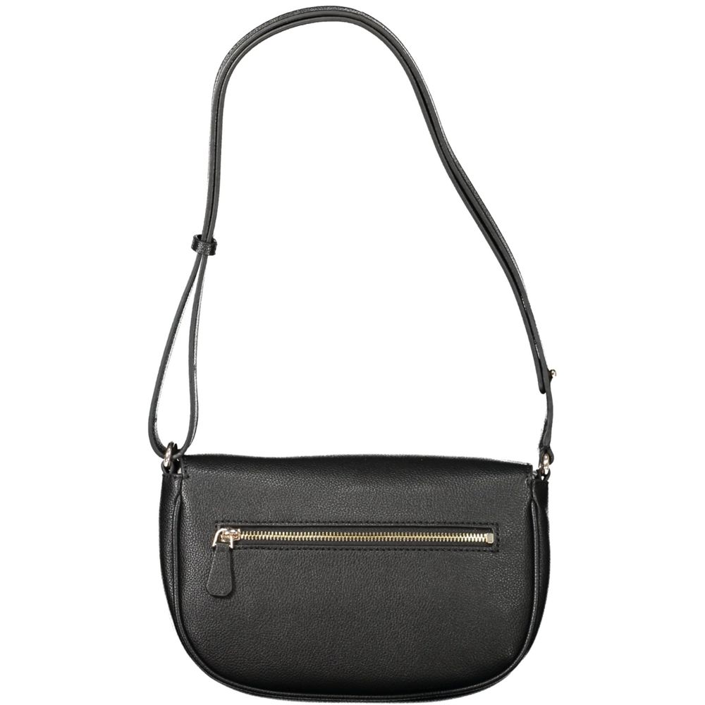 Guess Jeans Black Polyethylene Women Handbag Guess Jeans Xosier