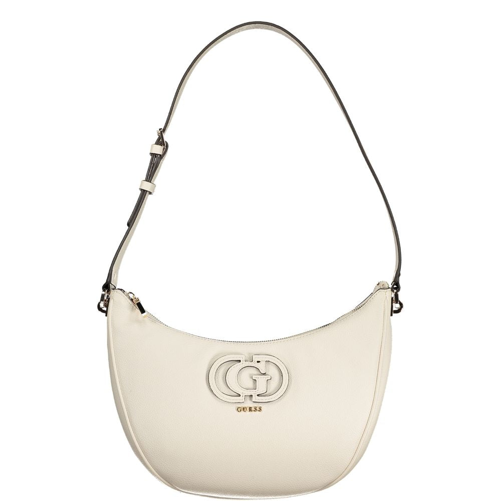 Guess Jeans Bianco Polyurethane Women Handbag Guess Jeans Xosier