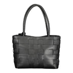 Guess Jeans Nero Poliuretano Women Handbag Guess Jeans Xosier