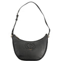 Guess Jeans Nero Poliuretano Women Handbag Guess Jeans Xosier
