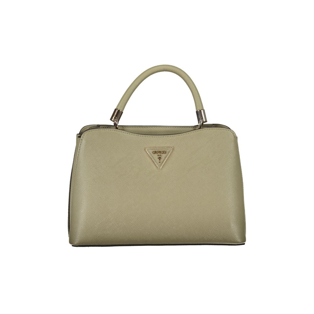 Guess Jeans Verde Poliuretano Women Handbag Guess Jeans Xosier