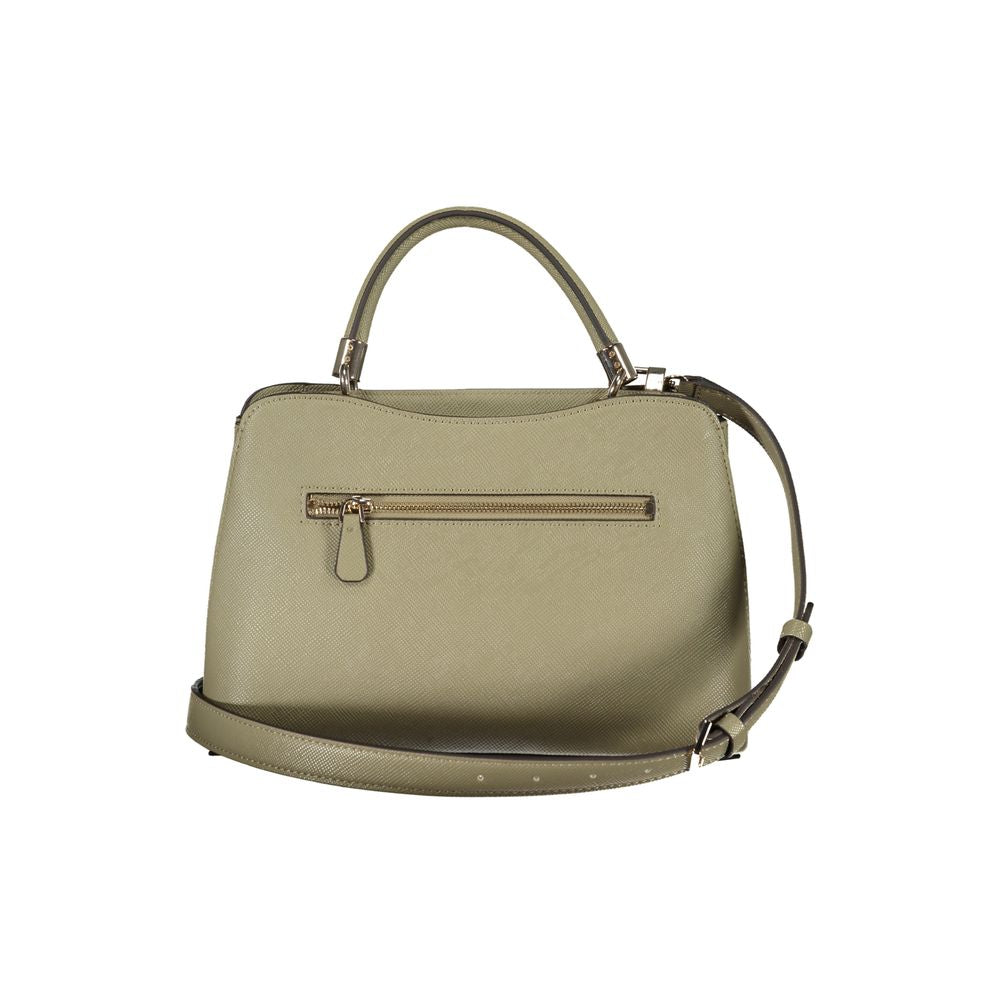 Guess Jeans Verde Poliuretano Women Handbag Guess Jeans Xosier
