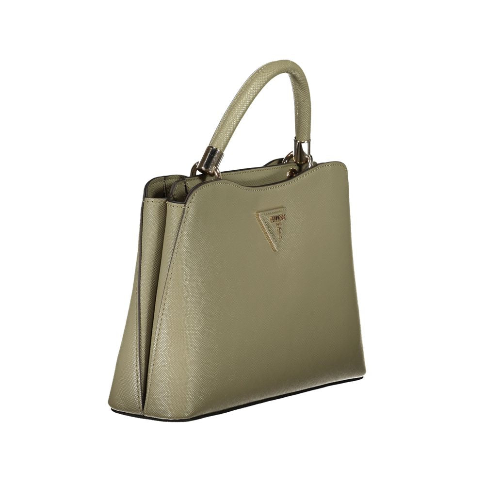 Guess Jeans Verde Poliuretano Women Handbag Guess Jeans Xosier