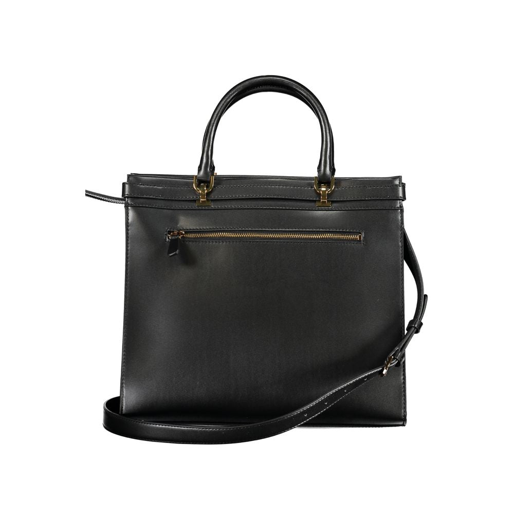 Guess Jeans Black Polyurethane Women Handbag Guess Jeans Xosier