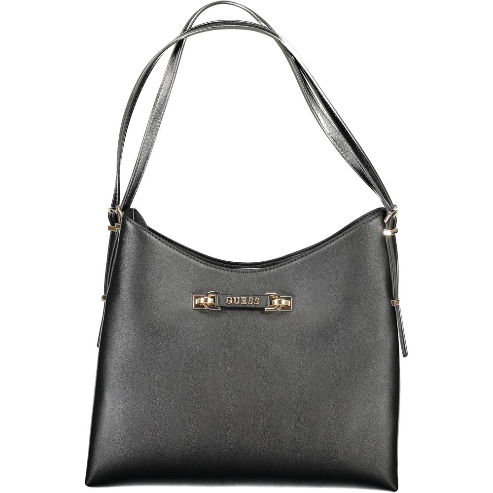 Guess Jeans Black Polyurethane Women Handbag Guess Jeans Xosier