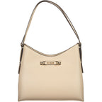 Guess Jeans Beige Poliuretano Women Handbag Guess Jeans Xosier