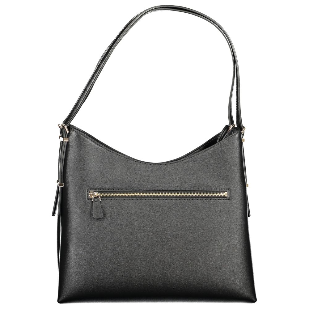 Guess Jeans Black Polyurethane Women Handbag Guess Jeans Xosier