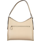 Guess Jeans Beige Poliuretano Women Handbag Guess Jeans Xosier