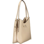 Guess Jeans Beige Poliuretano Women Handbag Guess Jeans Xosier