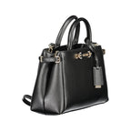 Guess Jeans Nero Poliuretano Women Handbag Guess Jeans Xosier