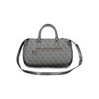 Guess Jeans Nero Poliuretano Women Handbag Guess Jeans Xosier