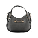 Guess Jeans Nero Poliuretano Women Handbag Guess Jeans Xosier