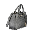 Guess Jeans Nero Poliuretano Women Handbag Guess Jeans Xosier