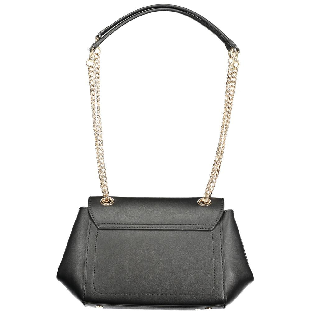 Guess Jeans Nero Poliuretano Women Handbag Guess Jeans Xosier