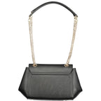 Guess Jeans Nero Poliuretano Women Handbag Guess Jeans Xosier