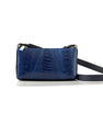 Blue Los Angeles Ostrich Leather Purse Bellabags Bellabags