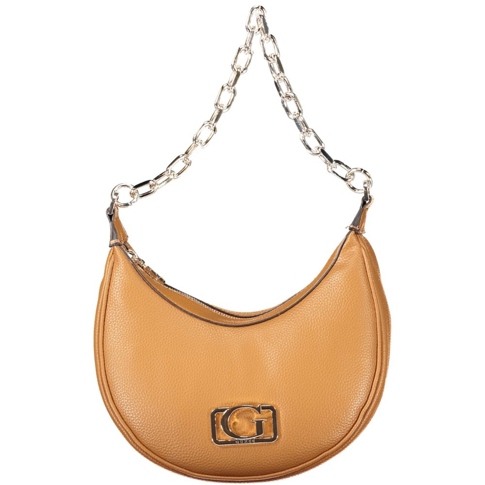 Guess Jeans Marrone Poliuretano Women Handbag Guess Jeans Xosier