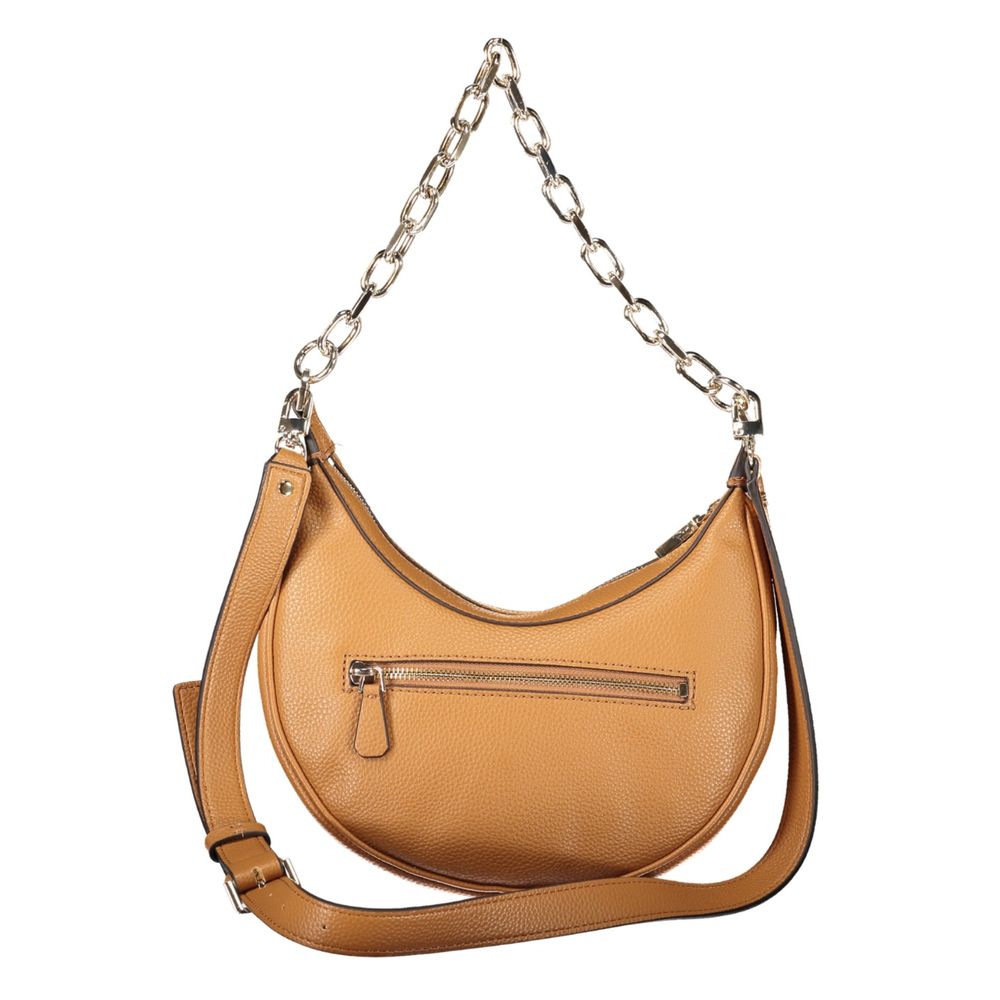 Guess Jeans Marrone Poliuretano Women Handbag Guess Jeans Xosier