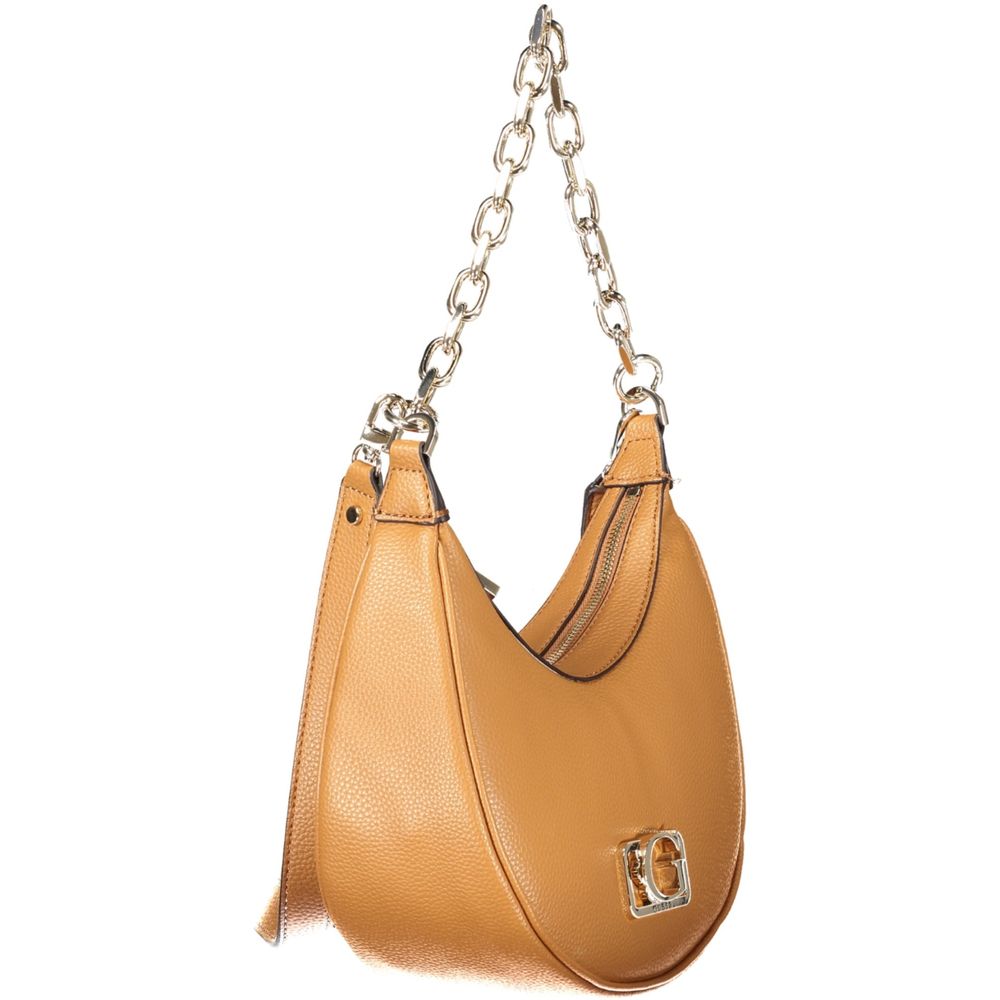Guess Jeans Marrone Poliuretano Women Handbag Guess Jeans Xosier