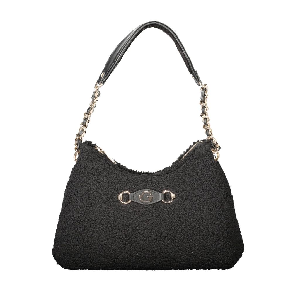 Guess Jeans Nero Polyester Women Handbag Guess Jeans Xosier