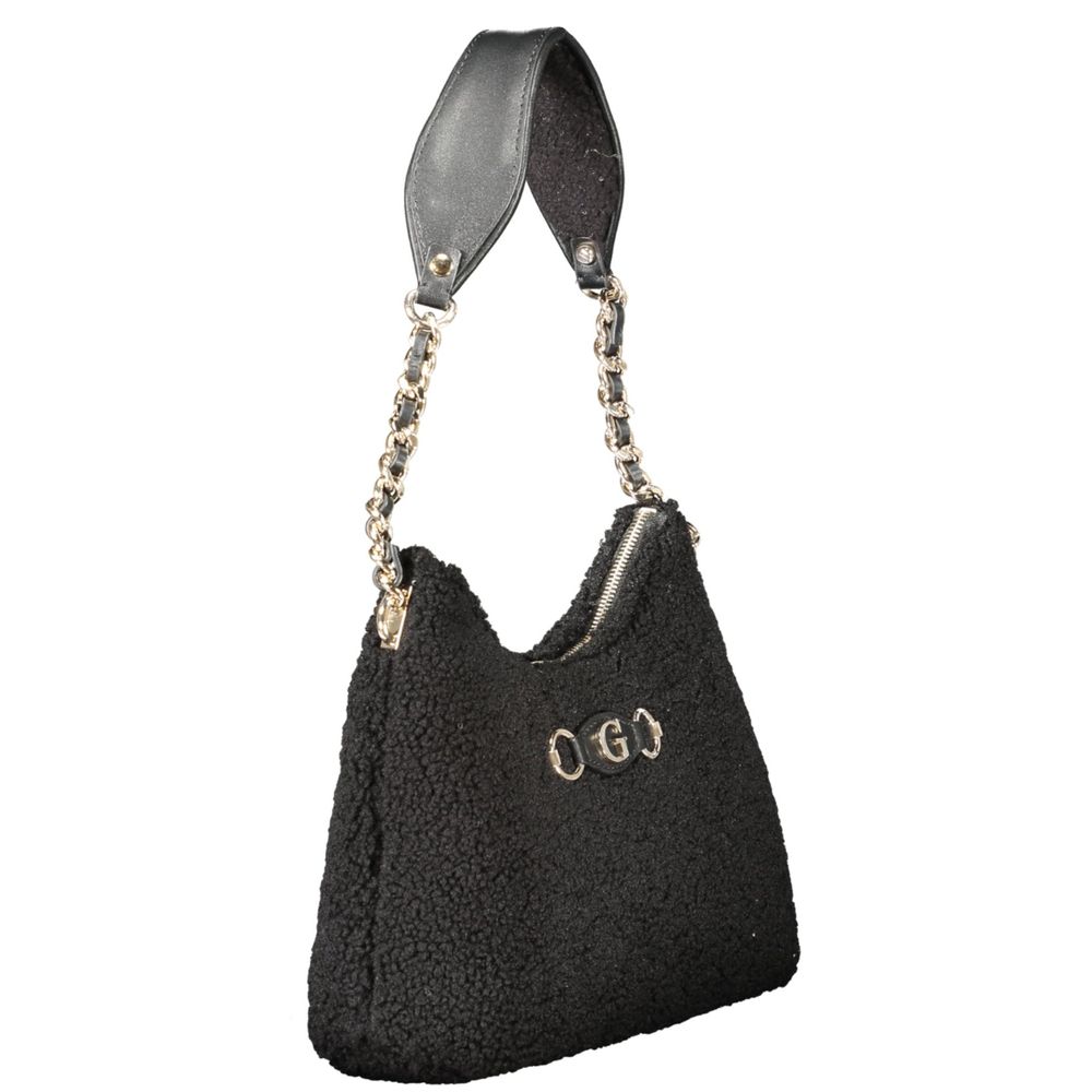 Guess Jeans Nero Polyester Women Handbag Guess Jeans Xosier