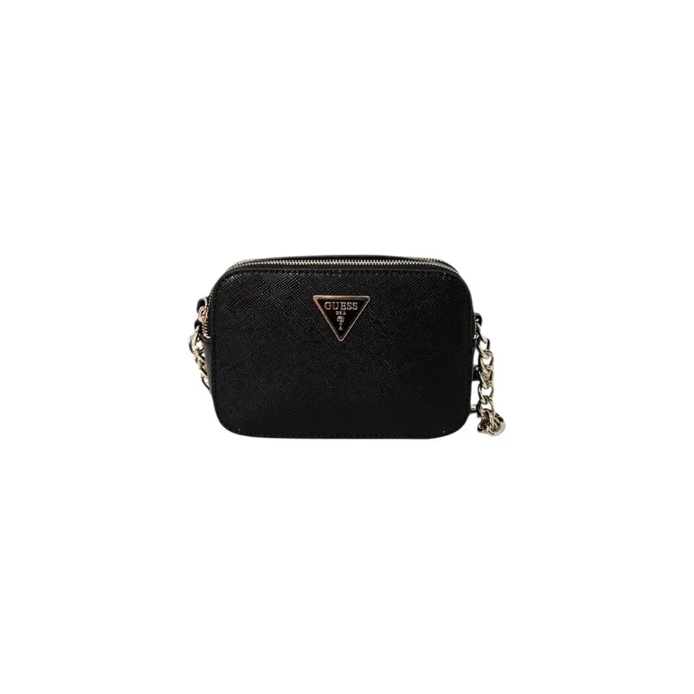 Guess Black Polyethylene Handbag Guess Xosier