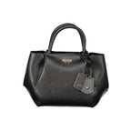 Guess Jeans Nero Poliuretano Women Handbag Guess Jeans Xosier