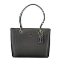 Guess Jeans Black Polyurethane Women's Handbag Guess Jeans Xosier