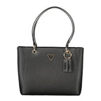 Guess Jeans Black Polyurethane Women's Handbag Guess Jeans Xosier