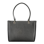 Guess Jeans Black Polyurethane Women's Handbag Guess Jeans Xosier