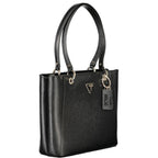 Guess Jeans Black Polyurethane Women's Handbag Guess Jeans Xosier