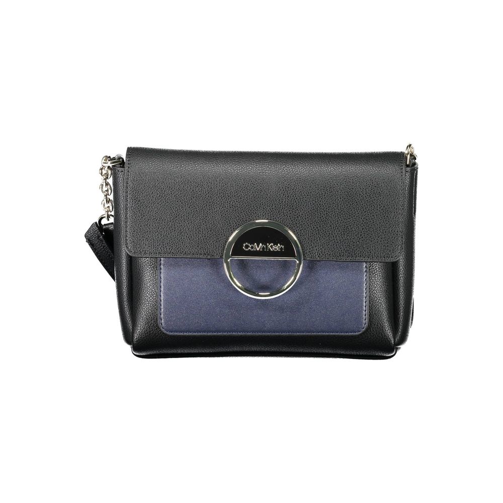 Calvin Klein Black Polyurethane Women Shoulder Bag Calvin Klein Xosier