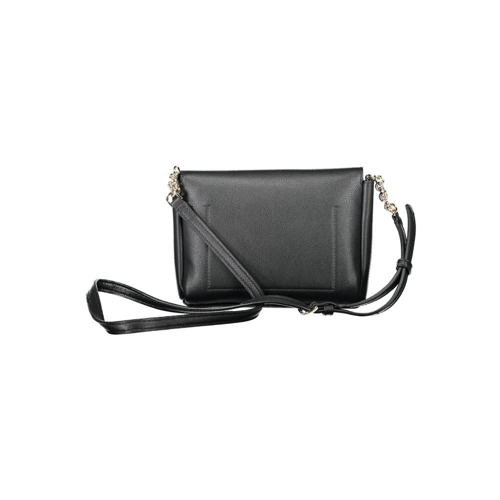Calvin Klein Black Polyurethane Women Shoulder Bag Calvin Klein Xosier