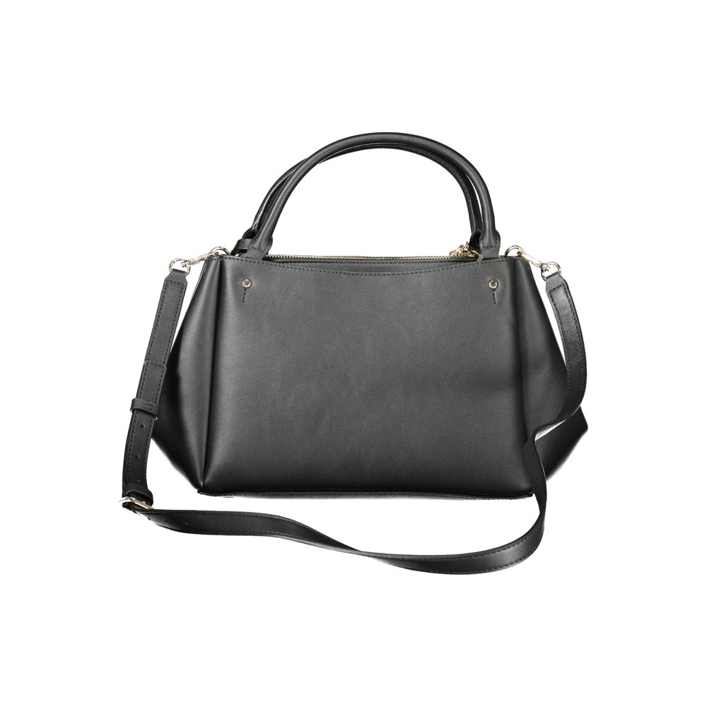 Guess Jeans Nero Poliuretano Women Handbag Guess Jeans Xosier