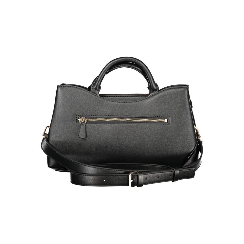 Guess Jeans Black Polyurethane Women's Handbag Guess Jeans Xosier