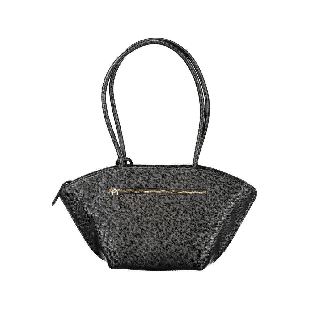 Guess Jeans Black Polyurethane Women's Handbag Guess Jeans Xosier