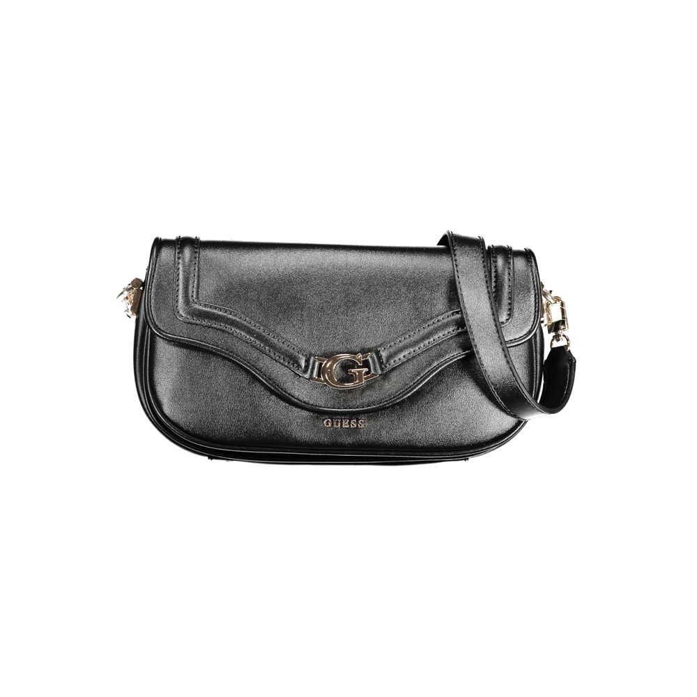 Guess Jeans Black Polyurethane Women Handbag Guess Jeans Xosier
