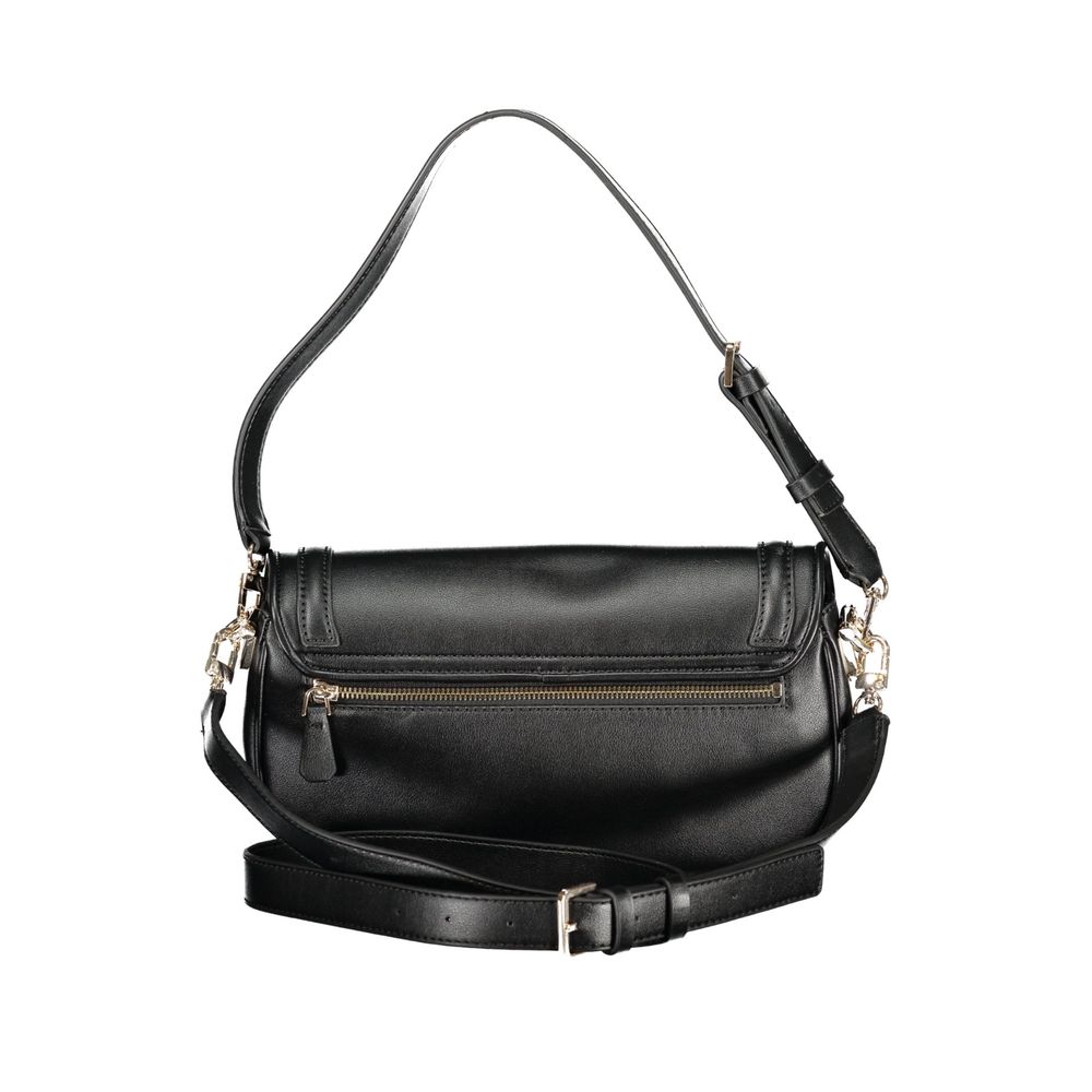 Guess Jeans Black Polyurethane Women Handbag Guess Jeans Xosier