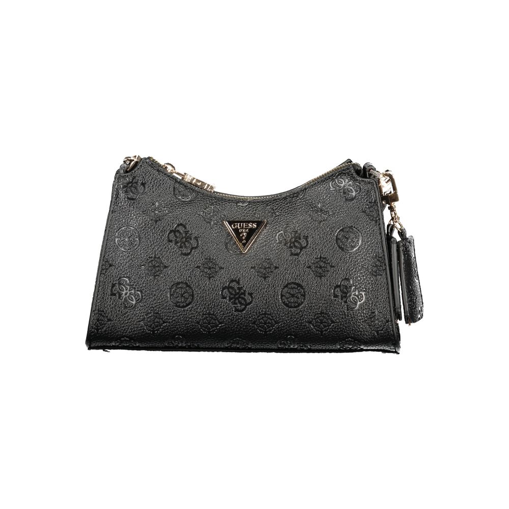 Guess Jeans Black Polyurethane Women Handbag Guess Jeans Xosier