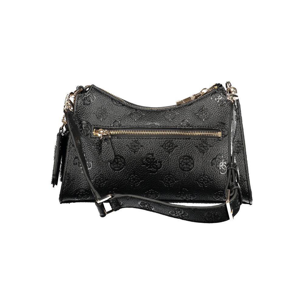Guess Jeans Black Polyurethane Women Handbag Guess Jeans Xosier