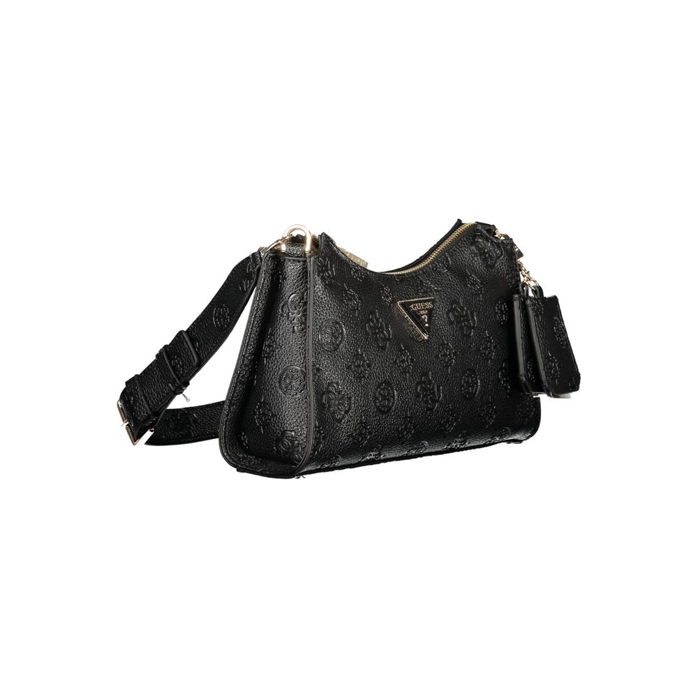 Guess Jeans Black Polyurethane Women Handbag Guess Jeans Xosier