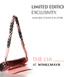 Black Lia Limited Edition Ostrich Leather Shoulder Bag with Light Pink Gussets Bellabags Bellabags
