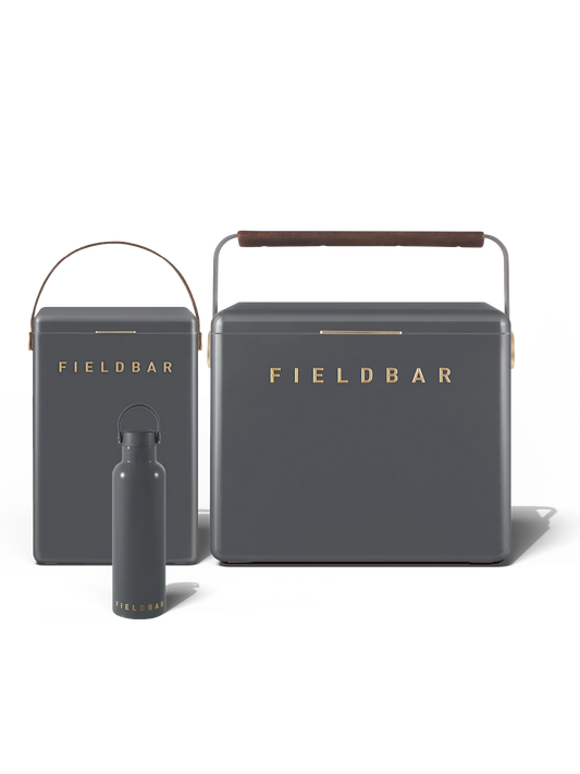 Cooler Box Set & Field Bottle / Oyster Grey