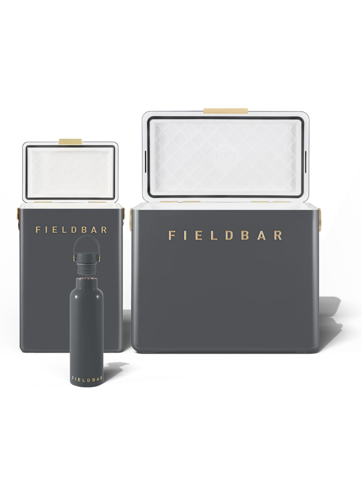 Cooler Box Set & Field Bottle / Oyster Grey