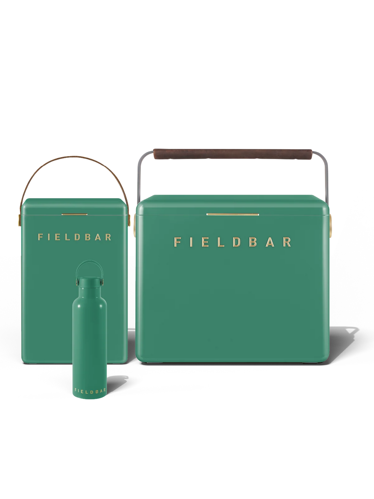 Cooler Box Set & Field Bottle / Parisian Green