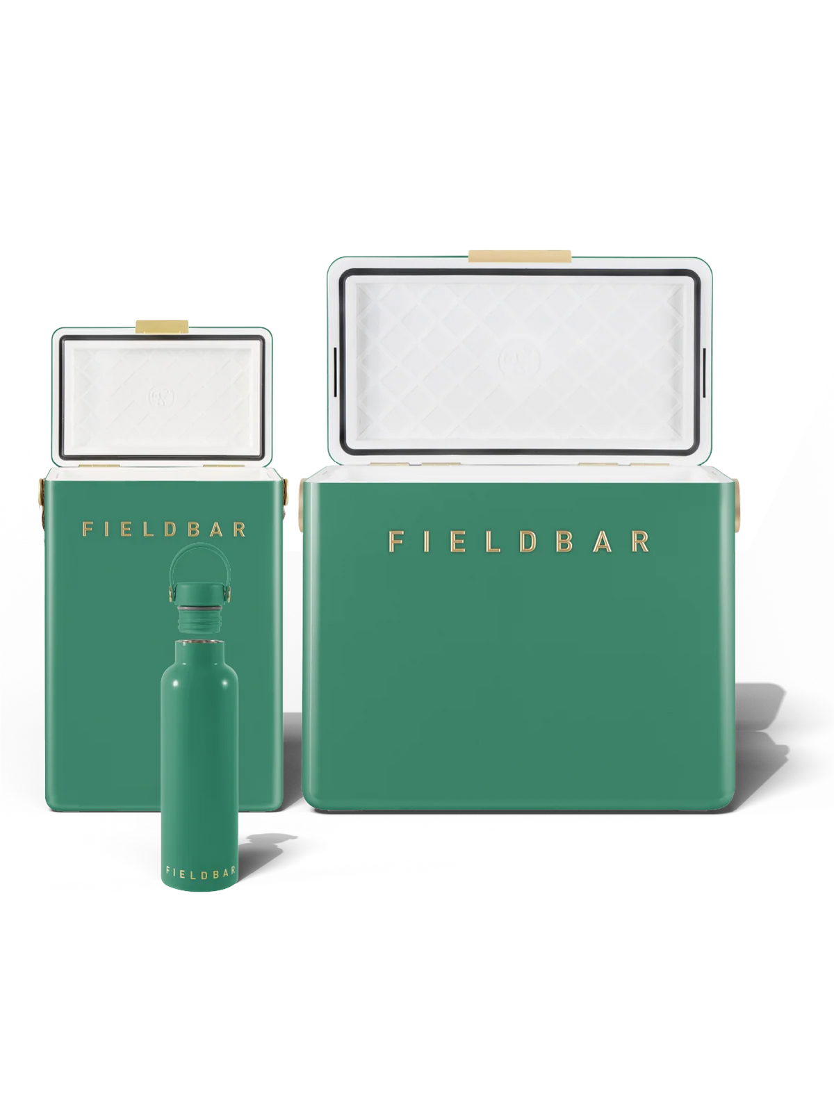 Cooler Box Set & Field Bottle / Parisian Green