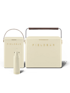 Cooler Box Set & Field Bottle / Safari White