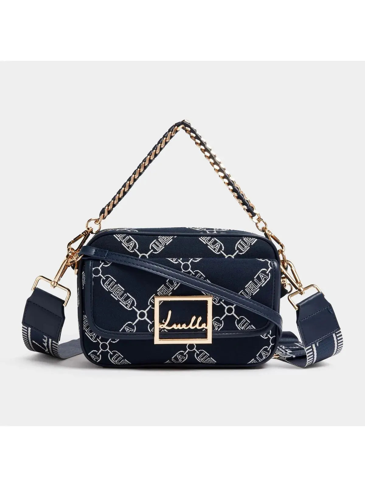 Jacquard Chain Logo Camera Bag - Bellabags Luella