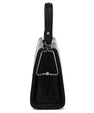 Black Vegas Ostrich Leg Leather Micro Bag Bellabags Bellabags
